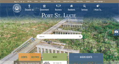Desktop Screenshot of cityofpsl.com